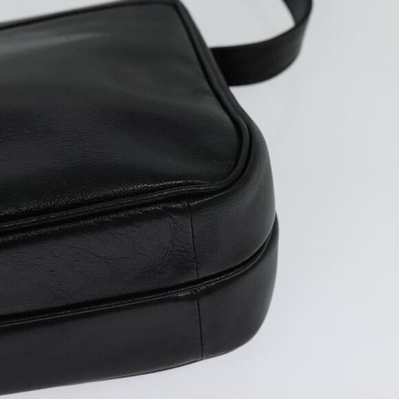 DIOR Shoulder Bag Leather Black Gold - Picture 13 of 16